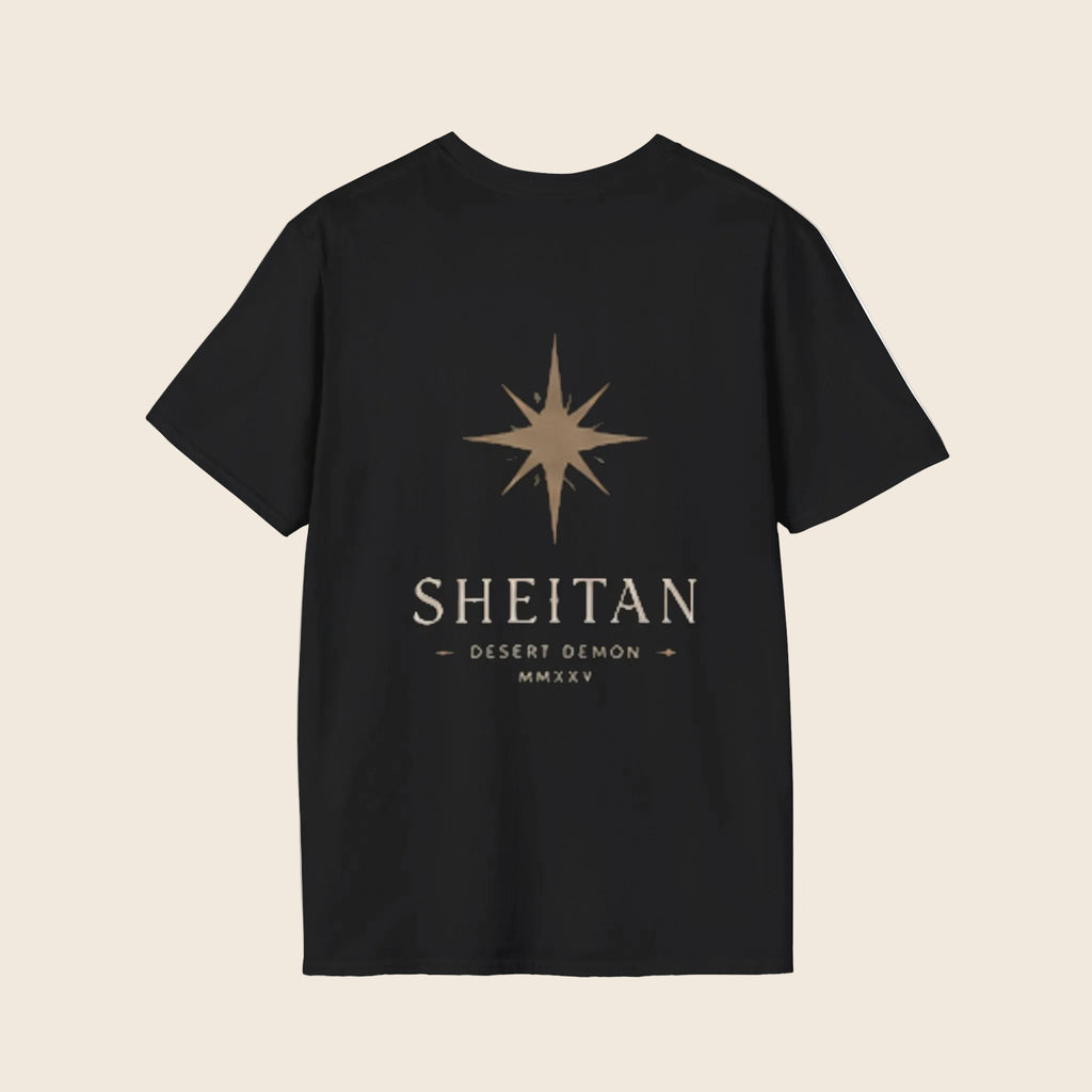 Sheitani Logo T-Shirt — Minimal Elegant Branded Tee