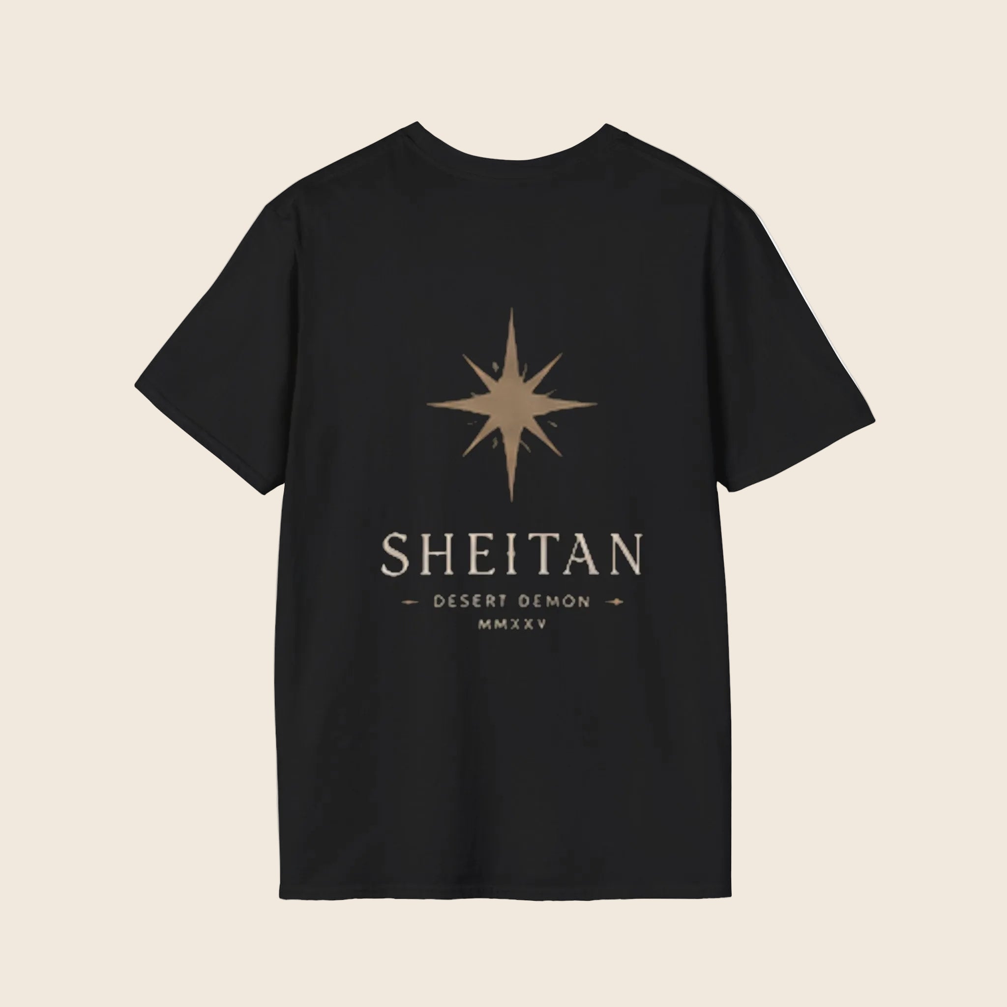 Sheitani Logo T-Shirt — Minimal Elegant Branded Tee