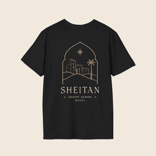 Logo Pocket T-Shirt — Minimalist Sheitan Branding Tee