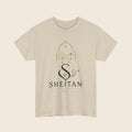 Sheitan Arabic Calligraphy Tee | Desert, Smoky S Motif