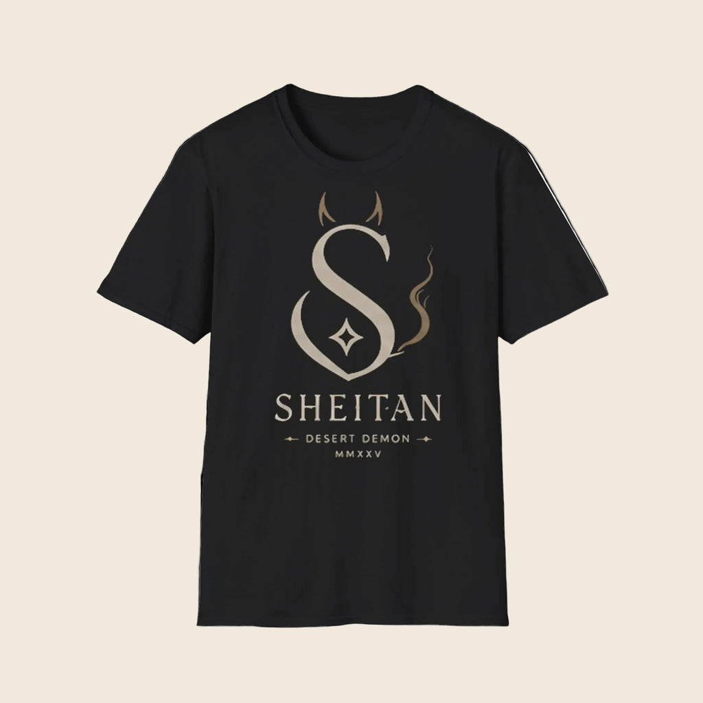 Sleitan Demon Sigil T-Shirt — Gothic Occult Graphic Tee