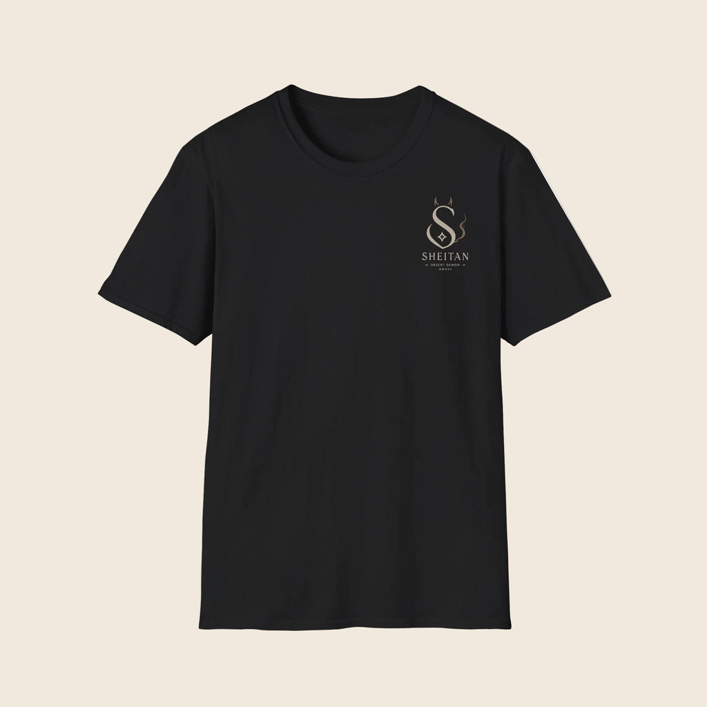 Sheitani Logo T-Shirt — Minimal Elegant Branded Tee